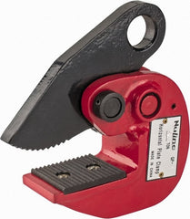 Value Collection - 4,000 Lbs. Load Capacity Horizontal Plate Clamp - 1.77 Inch Max Grip and 4 Inch Throat Depth - Exact Tooling