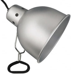 Fostoria - 120 Volt, 300 Watt, Electric, Incandescent Portable Clamp Mount Work Light - 8' Cord, 1 Head, 11,000 Lumens, Aluminum - Exact Tooling