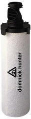 Domnick Hunter - Replacement Filter Element For Use with -010 Housing - Coalescing Filter Medium, 0.003 Parts per Million Micron Rating - Exact Tooling