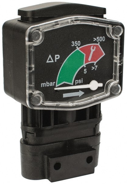 Domnick Hunter - Differential Pressure Gauge Kit For Flanged Filters - Exact Tooling