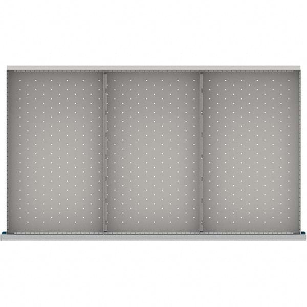 LISTA - 3-Compartment Drawer Divider Layout for 3.15" High Drawers - Exact Tooling