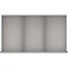 LISTA - 3-Compartment Drawer Divider Layout for 3.15" High Drawers - Exact Tooling