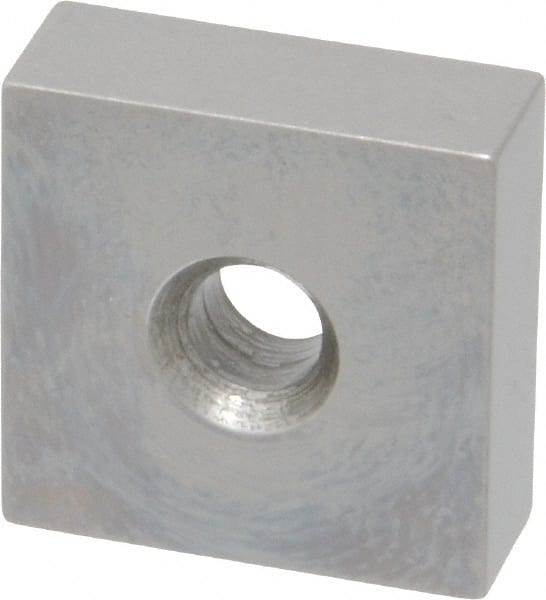 Mitutoyo - 0.35" Square Steel Gage Block - Accuracy Grade 0, Includes Certificate of Inspection - Exact Tooling