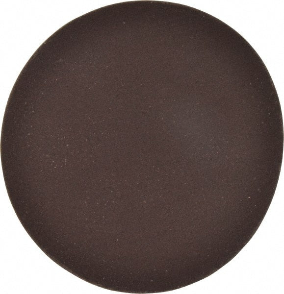 Norton - 5" Diam, 320 Grit Aluminum Oxide Adhesive PSA Disc - Very Fine Grade, Brown, Cloth Backing, Flexible - Exact Tooling