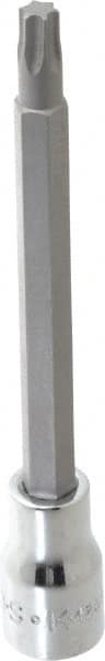SK - 3/8" Drive, T40 Torx Bit Socket - 4" OAL, Long Torx Bit Socket - Exact Tooling