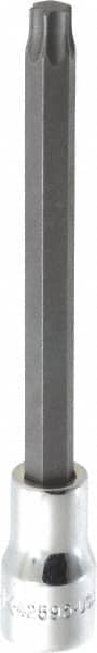 SK - 3/8" Drive, T45 Torx Bit Socket - 4" OAL, Long Torx Bit Socket - Exact Tooling