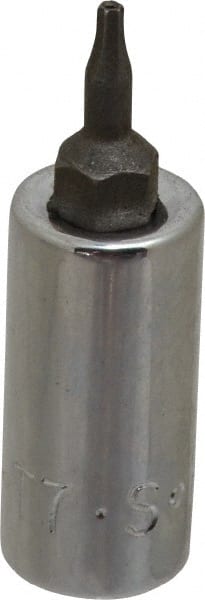 SK - 1/4" Drive, T7 Hand Torx Bit Socket - Exact Tooling
