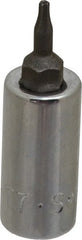 SK - 1/4" Drive, T7 Hand Torx Bit Socket - Exact Tooling