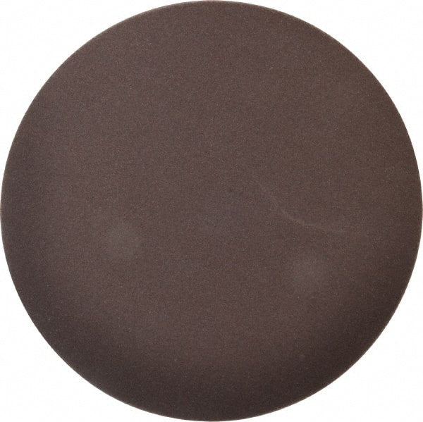 Norton - 6" Diam, 240 Grit Aluminum Oxide Adhesive PSA Disc - Very Fine Grade, Brown, Cloth Backing, Flexible - Exact Tooling