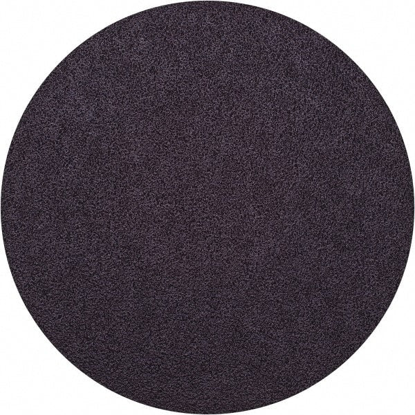 Norton - 6" Diam, 50 Grit Aluminum Oxide Adhesive PSA Disc - Coarse Grade, Brown, Cloth Backing, Flexible - Exact Tooling