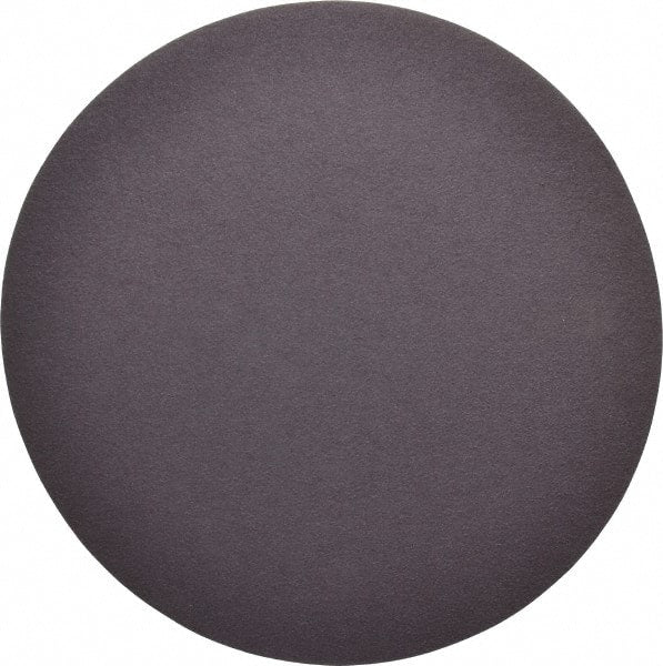 Norton - 9" Diam, 80 Grit Aluminum Oxide Adhesive PSA Disc - Coarse Grade, Brown, X Weighted Backing, Flexible - Exact Tooling