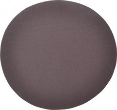 Norton - 9" Diam, 120 Grit Aluminum Oxide Adhesive PSA Disc - Medium Grade, Brown, X Weighted Backing, Flexible - Exact Tooling