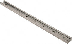 Pacific Bearing - 480mm OAL x 30mm Overall Width x 16mm Overall Height Self Lubricated Linear Guide Systems - 60mm Between Holes, 225 Lb. Capacity - Exact Tooling