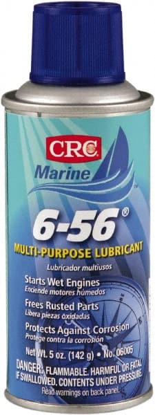 CRC - 6 oz Aerosol Can Lubricant - Clear Blue-Green, -50°F to 250°F - Exact Tooling