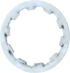 Value Collection - 5/8" Screw, 0.659" ID, Steel Internal Tooth Lock Washer - 0.883" OD, Zinc-Plated, Grade 1075 - Exact Tooling