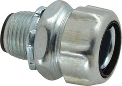 Thomas & Betts - 1/2" Trade, Steel Threaded Straight Liquidtight Conduit Connector - Insulated - Exact Tooling