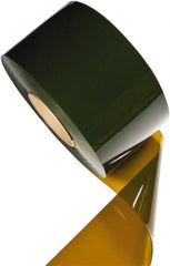 Aleco - Dark Amber Replacement Vinyl Strip Standard Dock Curtain Strips - 8" Wide x 300' Long x 0.08" Thick, PVC - Exact Tooling