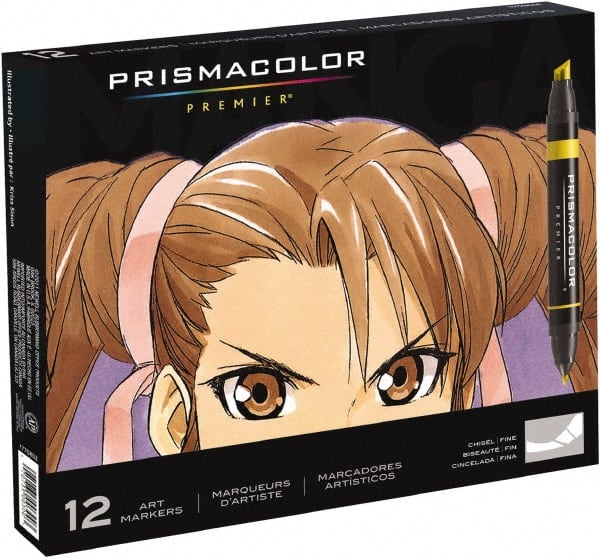 Prismacolor - Assorted Colors, Art Marker - Chisel Tip, Alcohol Based Ink - Exact Tooling