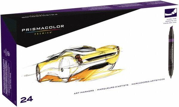 Prismacolor - Assorted Colors, Art Marker - Chisel Tip, Alcohol Based Ink - Exact Tooling