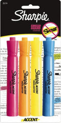 Sharpie - Assorted Colors, Highlighter - Chisel Tip, AP Nontoxic Ink - Exact Tooling