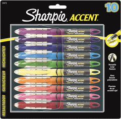 Sharpie - Assorted Colors, Highlighter - Chisel Tip, AP Nontoxic Ink - Exact Tooling