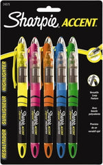 Sharpie - Assorted Colors, Highlighter - Chisel Tip, AP Nontoxic Ink - Exact Tooling