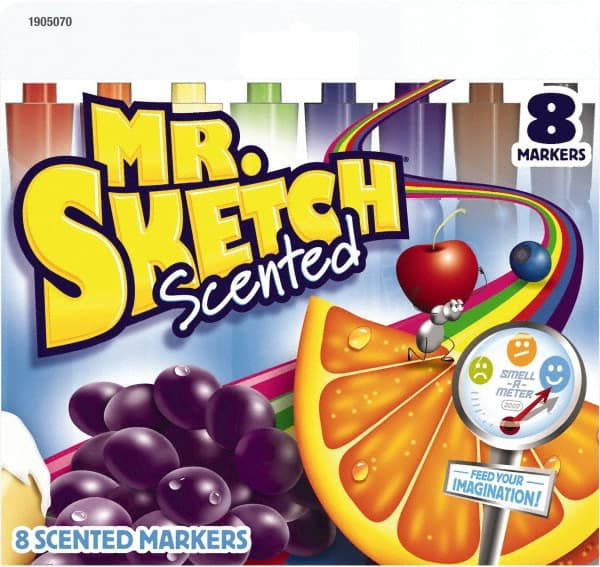 Mr. Sketch - Assorted Colors, Art Marker - Chisel Tip - Exact Tooling