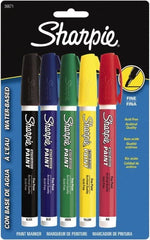 Sharpie - Assorted Colors, Paint Marker - Fine Tip - Exact Tooling