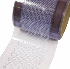 Aleco - Clear Replacement Vinyl Strip Standard Dock Curtain Strips - 8" Wide x 150' Long x 0.08" Thick, PVC - Exact Tooling