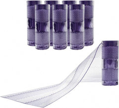 Aleco - Clear Replacement Vinyl Strip Standard Dock Curtain Strips - 12" Wide x 8' Long x 1/8" Thick, PVC - Exact Tooling