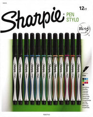 Sharpie - Fine Point Porous Point Pen - Assorted Colors - Exact Tooling