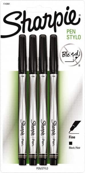Sharpie - Fine Point Porous Point Pen - Black - Exact Tooling