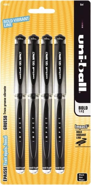 Uni-Ball - 1mm Stick Pen - Black - Exact Tooling