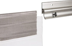 TMI, LLC - 5' Long Aluminum Dock Strip Door Mounting Hardware - Use with Premium Strip Door Kit - Exact Tooling