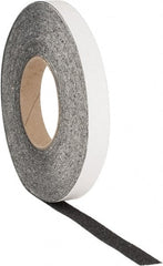 PRO-SAFE - Black Solid Color Anti-Slip Vinyl Tape - 3/4" Wide x 60' Long, Heavy/High Traffic - Exact Tooling