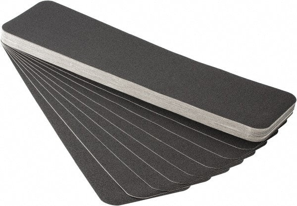 PRO-SAFE - Black Solid Color Anti-Slip Vinyl Tape - 6" Wide x 2' Long, General Traffic - Exact Tooling