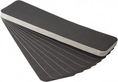 PRO-SAFE - Black Solid Color Anti-Slip Vinyl Tape - 6" Wide x 2' Long, General Traffic - Exact Tooling