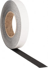 PRO-SAFE - Black Solid Color Anti-Slip Vinyl Tape - 1" Wide x 60' Long, General Traffic - Exact Tooling