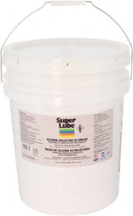 Synco Chemical - 30 Lb Pail Silicone Heat-Transfer Grease - Translucent White, Food Grade, 450°F Max Temp, NLGIG 2, - Exact Tooling