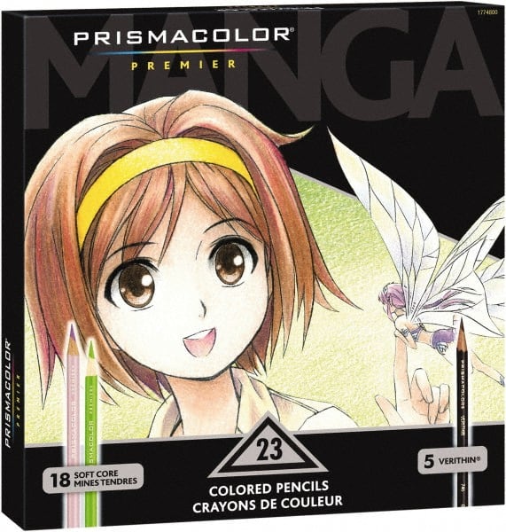 Prismacolor - Manga Colored Pencil - Assorted Colors - Exact Tooling