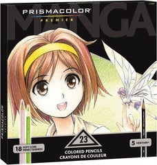 Prismacolor - Manga Colored Pencil - Assorted Colors - Exact Tooling