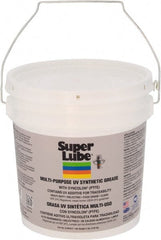 Synco Chemical - 5 Lb Pail Synthetic Lubricant w/PTFE General Purpose Grease - Translucent White, Food Grade, 450°F Max Temp, NLGIG 2, - Exact Tooling