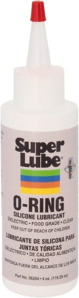 Synco Chemical - 4 oz Bottle Lubricant - Clear, -58°F to 392°F, Food Grade - Exact Tooling