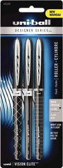 Uni-Ball - Roller Ball 0.5mm Stick Pen - Black - Exact Tooling