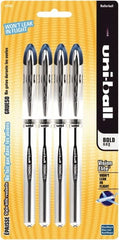 Uni-Ball - Roller Ball 0.8mm Stick Pen - Blue & Black - Exact Tooling