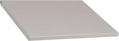 Tennsco - Light Gray, Steel, Cabinet Shelf - 18" Wide x 18" Deep Body - Exact Tooling