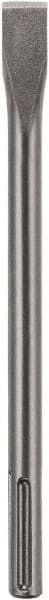 DeWALT - 1" Head Width, 12" OAL, 0.7" Shank Diam, Cold Chisel - SDS Max Drive, SDS Max Shank, Steel - Exact Tooling
