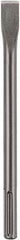 DeWALT - 1" Head Width, 12" OAL, 0.7" Shank Diam, Cold Chisel - SDS Max Drive, SDS Max Shank, Steel - Exact Tooling