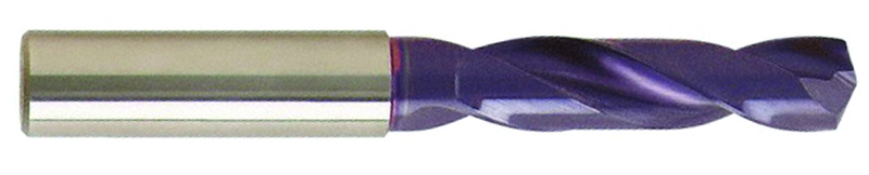 23/64 Dia. - Carbide HP 3XD Drill-140Â° Point-nano-A - Exact Tooling