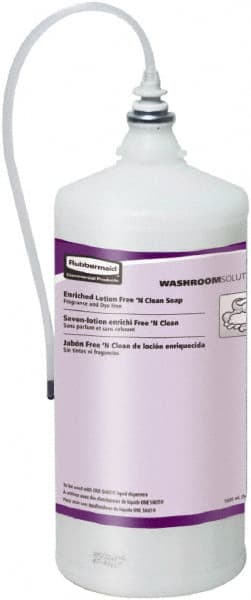 Rubbermaid - 1,600 mL Dispenser Refill Lotion Hand Cleaner - White, Fragrance Free Scent - Exact Tooling